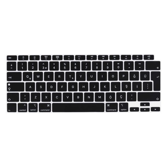 Apple Macbook 13.3' Air 2020 A2337 Zore Klavye Koruyucu Silikon Ped