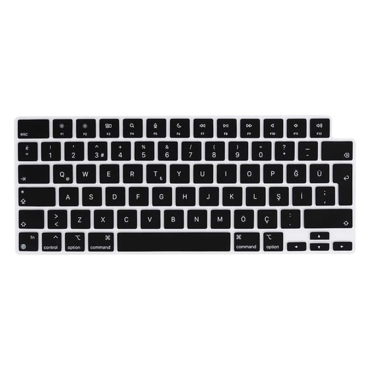 Apple Macbook 16.2' 2021 A2485 Zore Klavye Koruyucu Silikon Ped