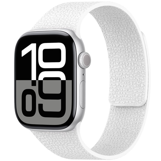 Apple Watch 10 42mm Zore KRD-136 Kabartma Desenli Silikon Kordon
