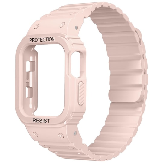 Apple Watch 10 46mm Zore KRD-142 Airbag Tasarımlı Kasa Koruyuculu Silikon Kordon