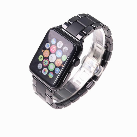 ​​​Apple Watch 42mm Mat Seramik Metal Kordon