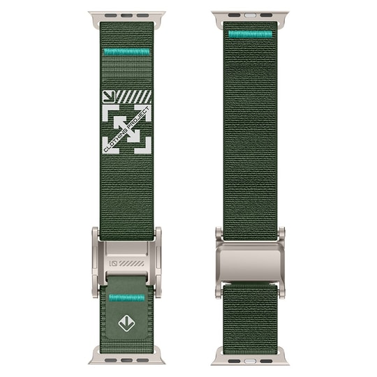 Apple Watch 42mm Zore KRD-154 Naylon Kumaş Hasır Örgülü Kordon