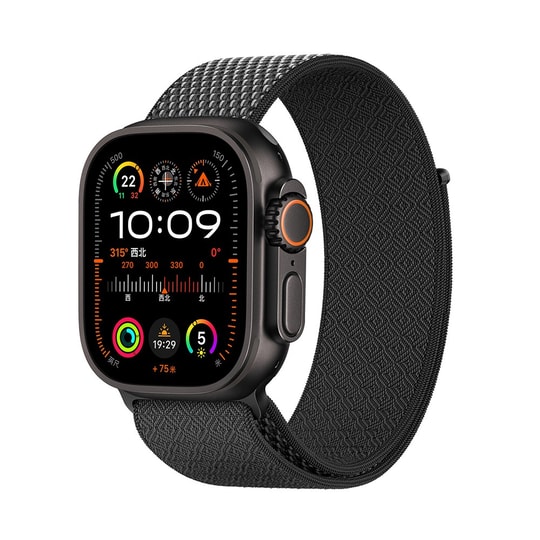 Apple Watch 44mm Kordon Wiwu WB501 CloudFlex Serisi Hasır Örgü Strap Kayış