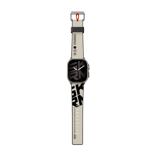 Apple Watch 44mm SkinArma Spunk Serisi PU Deri Kordon