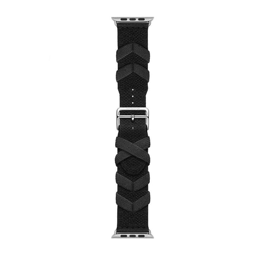 Apple Watch 7 45mm Zore KRD-97 Sarmal Örgü Tasarımlı Kordon