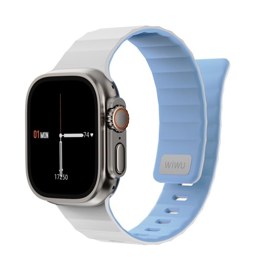 Apple Watch Ultra 49mm Wiwu Mag Secur Serisi Silikon Kordon