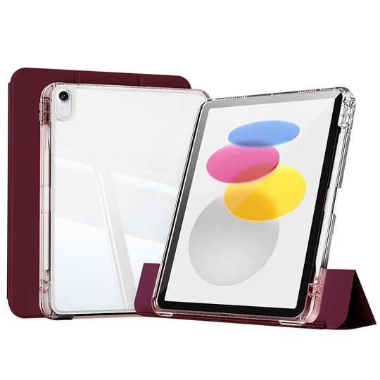 ​Apple iPad 10.9 2022 (10.Nesil) Kılıf Magnetik Ayrılabilen Airbagli Zore Sliding Tablet Kılıfı