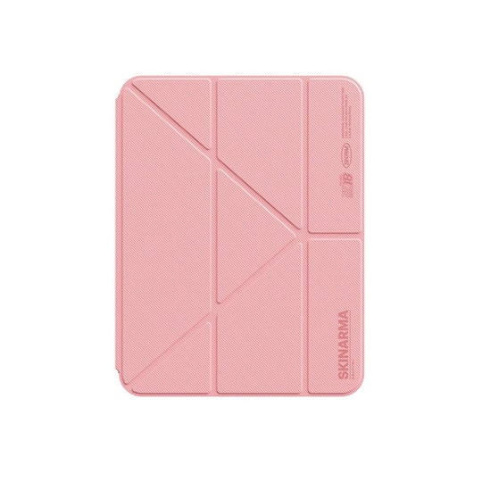 Apple iPad Air 11 2025 M3 Kılıf Skinarma Kalemlikli Arkası Şeffaf Standlı Magnetik Zeta Kılıf