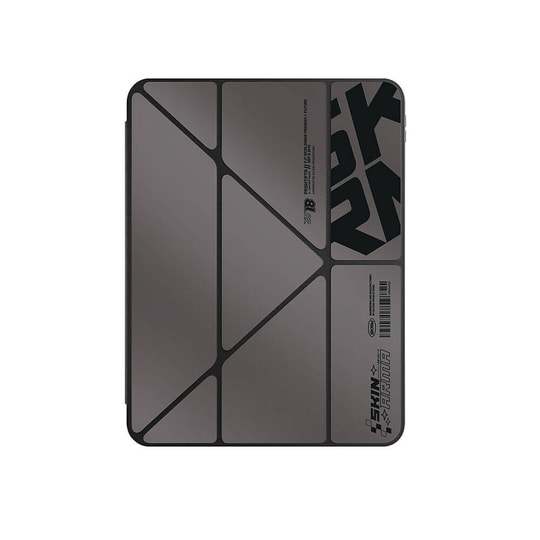 Apple iPad Pro 11 2024 Kılıf SkinArma Holografik Tasarımlı Arkası Şeffaf Çıkarılabilir Magnetik Kira Kobai Kılıf