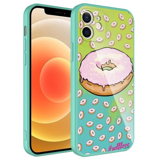 Apple iPhone 11 Kılıf Kamera Korumalı Desenli Sert Silikon Zore Epoksi Kapak