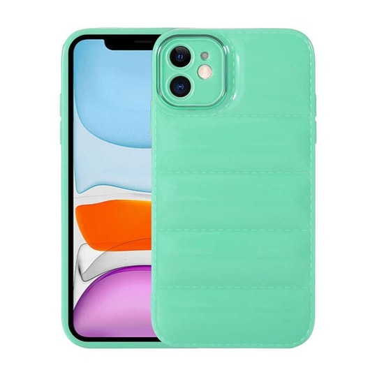 Apple iPhone 11 Kılıf Kamera Korumalı Parlak Airbag'li Zore Galya Kapak