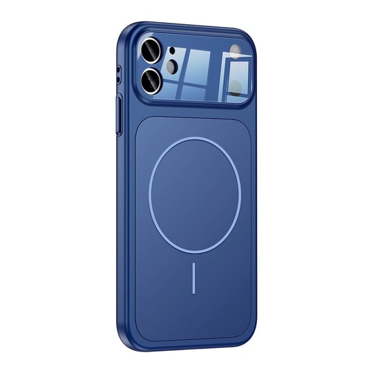Apple iPhone 11 Kılıf Zore M-Safe Şarj Özellikli Kamera Korumalı Formen Kapak