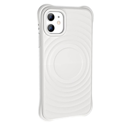 Apple iPhone 11 M-safe Şarj Özellikli Airbagli Mat Görünümlü Zore Hepi Kapak