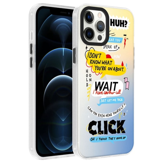 Apple iPhone 12 Pro Kılıf Desenli Zore Dragon Sert Kapak