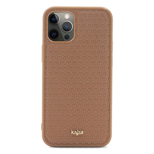 Apple iPhone 12 Pro Kılıf Kajsa Splendid Serisi 3D Leaf Kapak