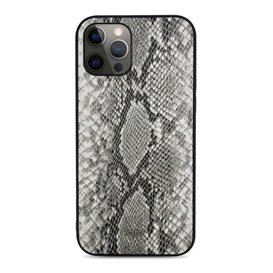 Apple iPhone 12 Pro Max Kılıf Kajsa Glamorous Serisi Snake Pattern Kapak