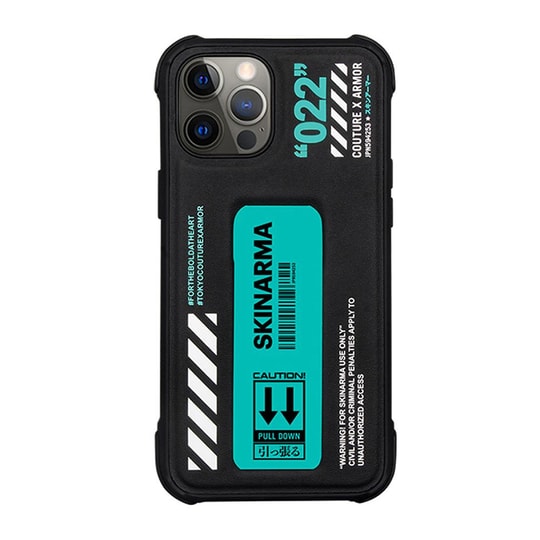 Apple iPhone 12 Pro Max Kılıf SkinArma Standlı Deri Görünümlü Shingoki Kapak