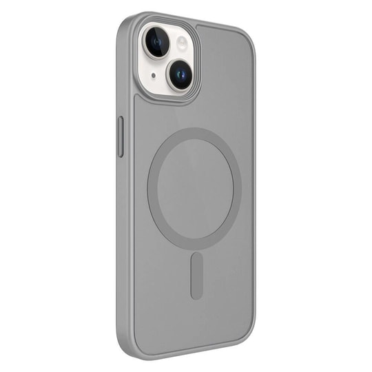 Apple iPhone 13 Kılıf Mat Arka Yüzey Wireless Şarj Özellikli Zore Flet Magsafe Kapak
