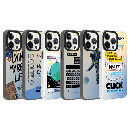 Apple iPhone 13 Pro Kılıf Desenli Zore Dragon Sert Kapak