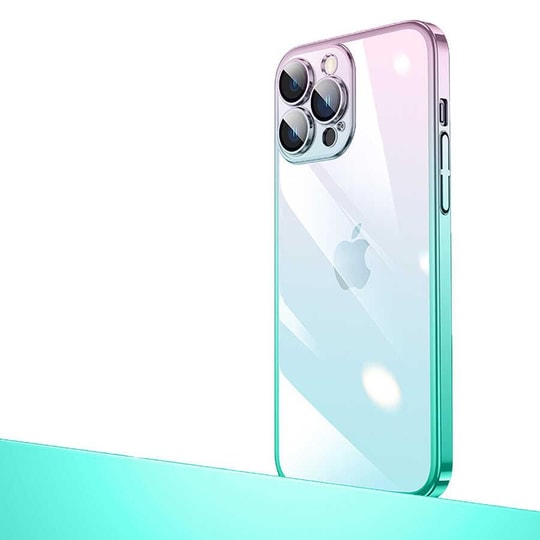 Apple iPhone 13 Pro Kılıf Parlak Renk Geçişli Kamera Korumalı Zore Senkron Kapak