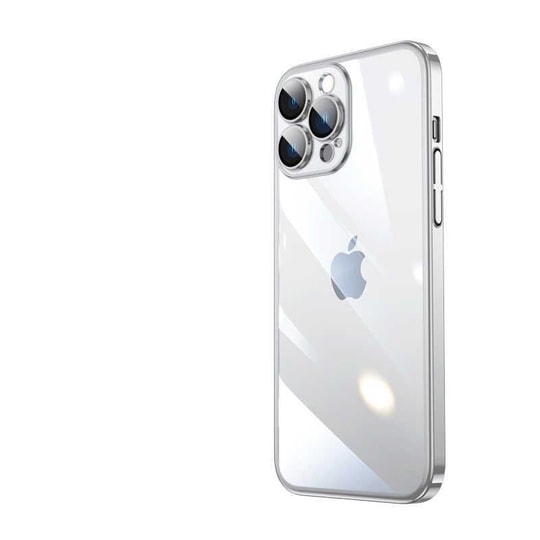 Apple iPhone 13 Pro Kılıf Sert PC Renkli Çerçeveli Zore Riksos Kapak