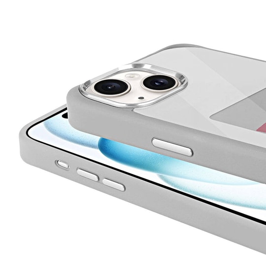 Apple iPhone 14 Kılıf Ekranı Yansıtan Akıllı NFC Kapak