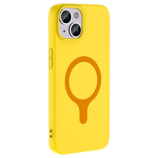 Apple iPhone 14 Kılıf M-Safe Şarj Özellikli Zore Aris Silikon Kapak