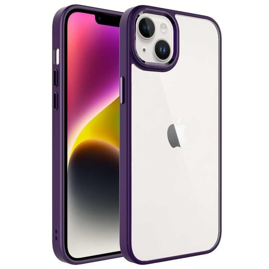 Apple iPhone 14 Kılıf Zore Krom Kapak