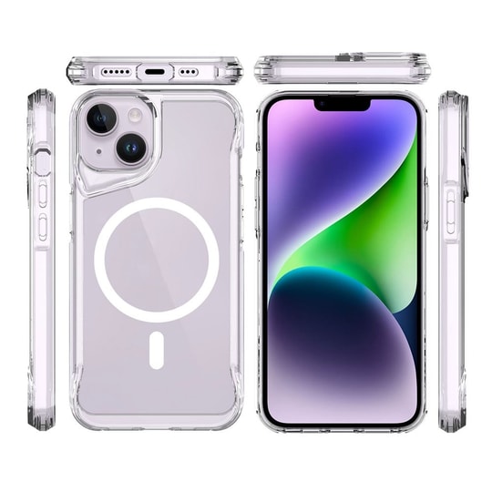 Apple iPhone 14 Plus Kılıf Zore M-safe Şarj Özellikli T-Max M-safe Kapak