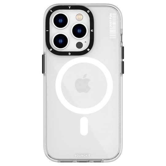 Apple iPhone 14 Pro Kılıf M-safe Şarj Özellikli YoungKit Crystal Color Serisi Kapak