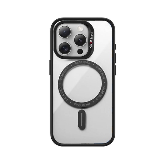Apple iPhone 14 Pro Kılıf M-safe Şarj Özellikli Casebang Body Frame Kapak