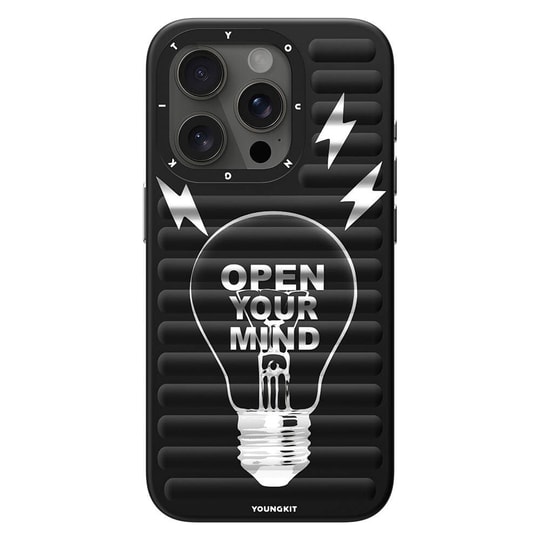 Apple iPhone 14 Pro Kılıf M-safe Şarj Özellikli Youngkit Open Mind Serisi Kapak