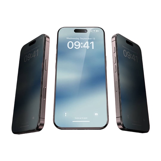 Apple iPhone 14 Pro Max Hidrofobik Ve Oleofobik Özellikli Benks Privacy Air Shield 0.4mm Ekran Koruyucu 10lu Paket