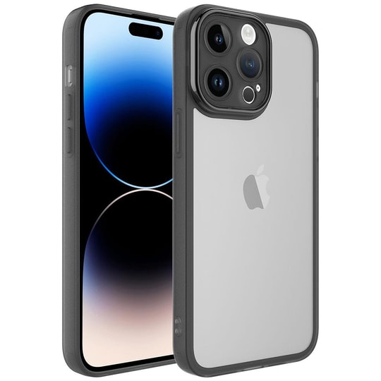 Apple iPhone 14 Pro Max Kılıf Kamera Korumalı Transparan Zore Post Kapak