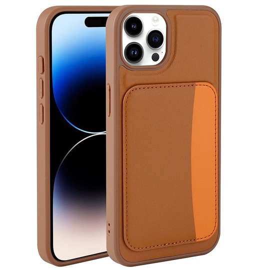 Apple iPhone 14 Pro Max Kılıf Kartlıklı Zore X-Kart Silikon Kapak