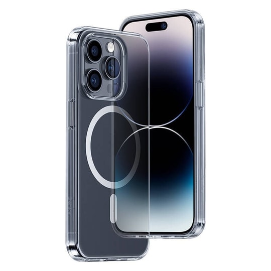 Apple iPhone 14 Pro Max Kılıf M-safe Şarj Özellikli Benks 1.8mm Ultra İnce Şeffaf Kapak