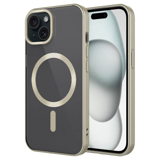 Apple iPhone 15 Kılıf Mat Tasarımlı M-safe Wireless Şarj Özellikli Zore Mat Setro Kapak