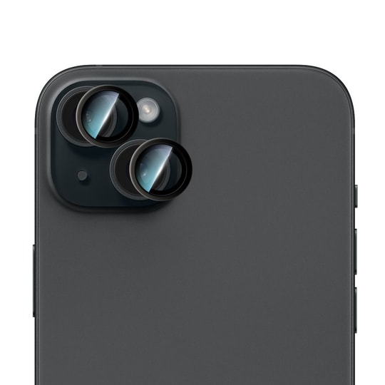 Apple iPhone 15 Plus CaseWorld Alloy Serisi Oleofobik Anti Reflective Kamera Lens Koruyucu