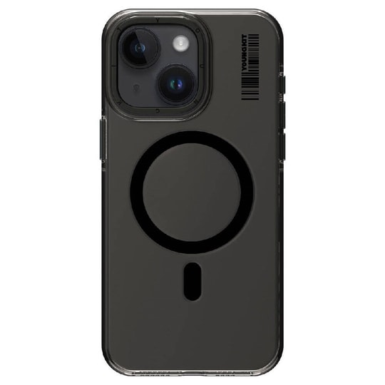 Apple iPhone 15 Plus Kılıf M-safe Şarj Özellikli Şeffaf Youngkit Crystal Shield Serisi Kapak
