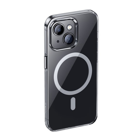 Apple iPhone 15 Plus Kılıf M-safe Şarj Özellikli Benks ​​​​​​Crystal Serisi Şeffaf Kapak