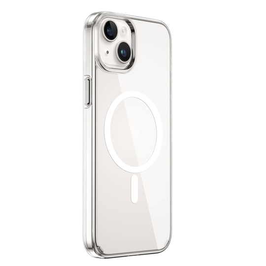 Apple iPhone 15 Plus Kılıf Wiwu FYY-014 M-safe Şarj Özellikli Şeffaf Kapak
