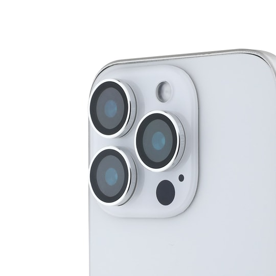 Apple iPhone 15 Pro Guess Orjinal Lisanslı Metal Kamera Lens Koruyucu