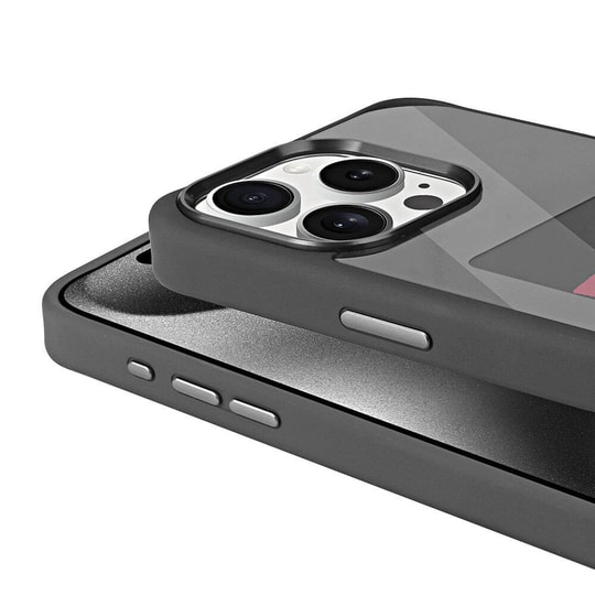 Apple iPhone 15 Pro Kılıf Ekranı Yansıtan Akıllı NFC Kapak