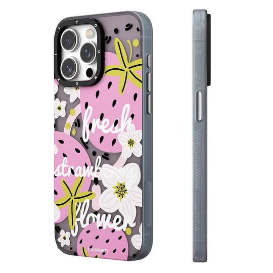 Apple iPhone 15 Pro Kılıf M-safe Şarj Özellikli Yaz Meyvesi Desenli Youngkit Fruity Flavour Serisi Kapak