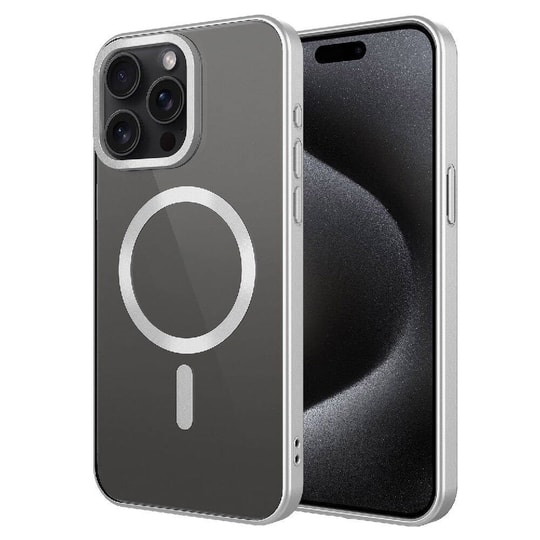 Apple iPhone 15 Pro Kılıf Mat Tasarımlı M-safe Wireless Şarj Özellikli Zore Mat Setro Kapak