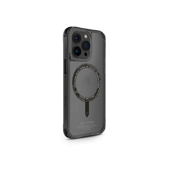 Apple iPhone 15 Pro Kılıf SkinArma Şeffaf Airbag Tasarımlı M-safe Şarj Özellikli Saido Kapak