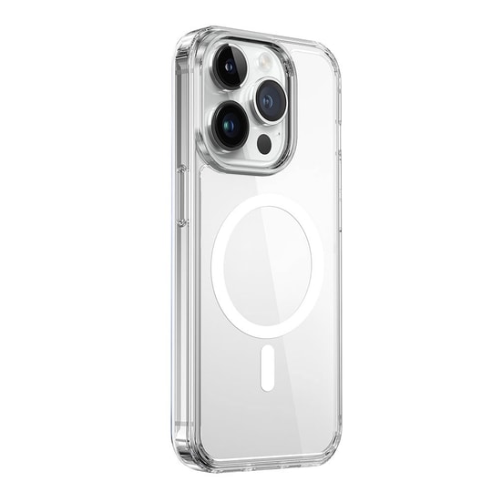 Apple iPhone 15 Pro Kılıf Wiwu MCC-101 Magnetic Crystal Sert PC Kapak