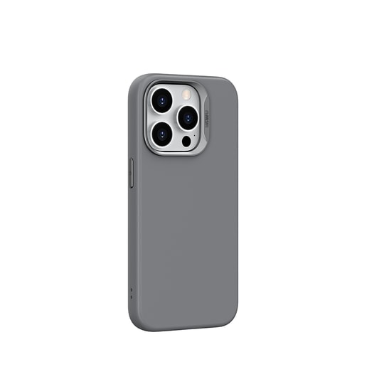 Apple iPhone 15 Pro Kılıf Wiwu SP-019 M-safe Şarj Özellikli Vegan Leather Deri Kapak