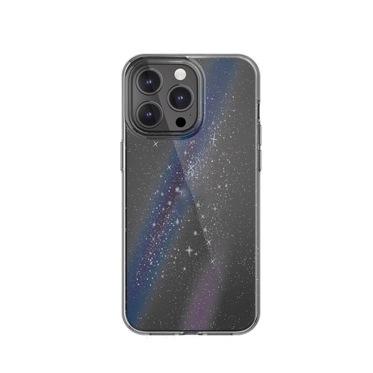 Apple iPhone 15 Pro Max Çift Katmanlı IMD Baskılı Bumper Switcheasy Cosmos Nebula Kapak