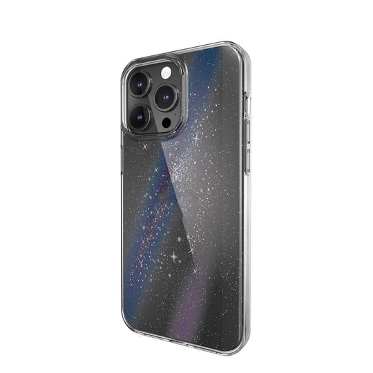 Apple iPhone 15 Pro Max Çift Katmanlı IMD Baskılı Bumper Switcheasy Cosmos Nebula Kapak